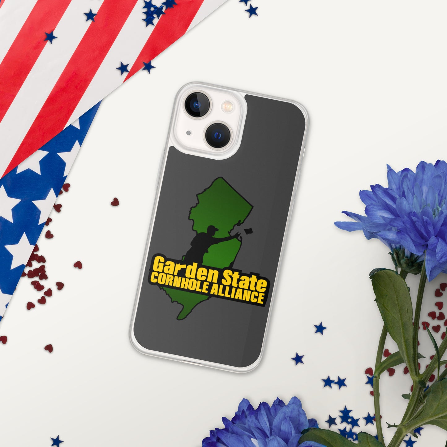 Garden State Cornhole Alliance iPhone Case