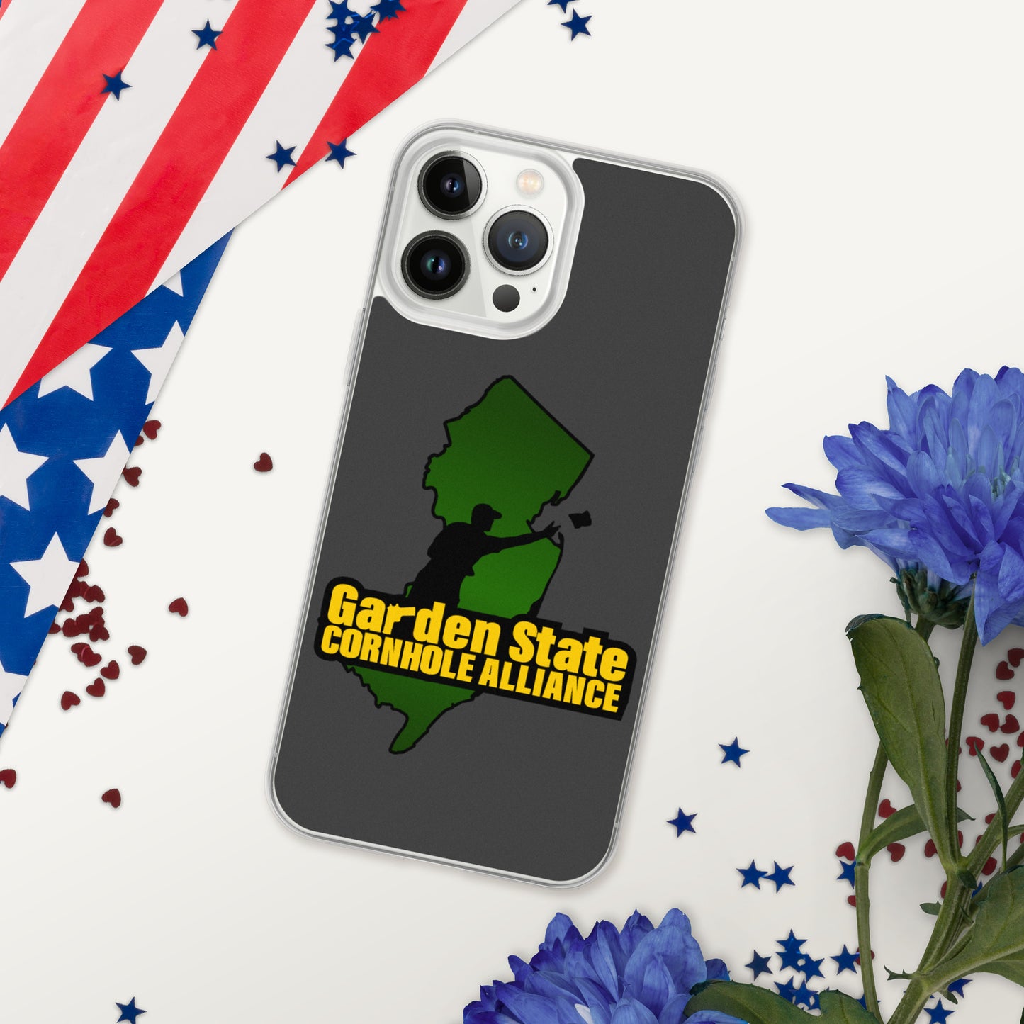 Garden State Cornhole Alliance iPhone Case