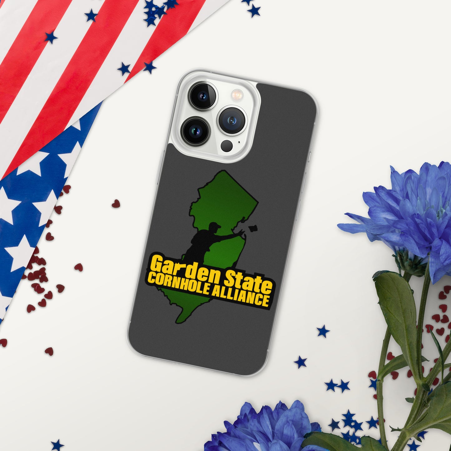 Garden State Cornhole Alliance iPhone Case