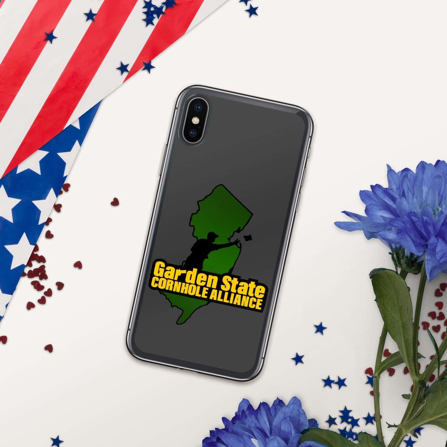 Garden State Cornhole Alliance iPhone Case