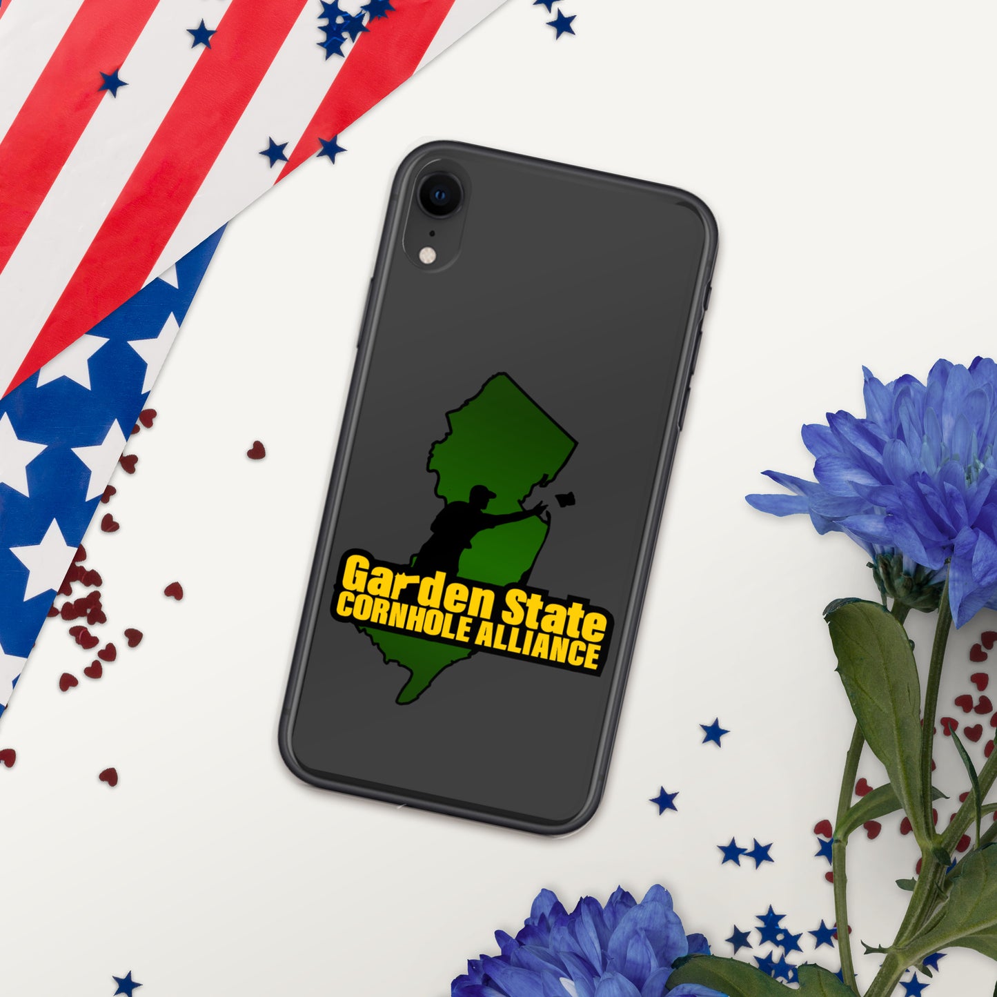 Garden State Cornhole Alliance iPhone Case