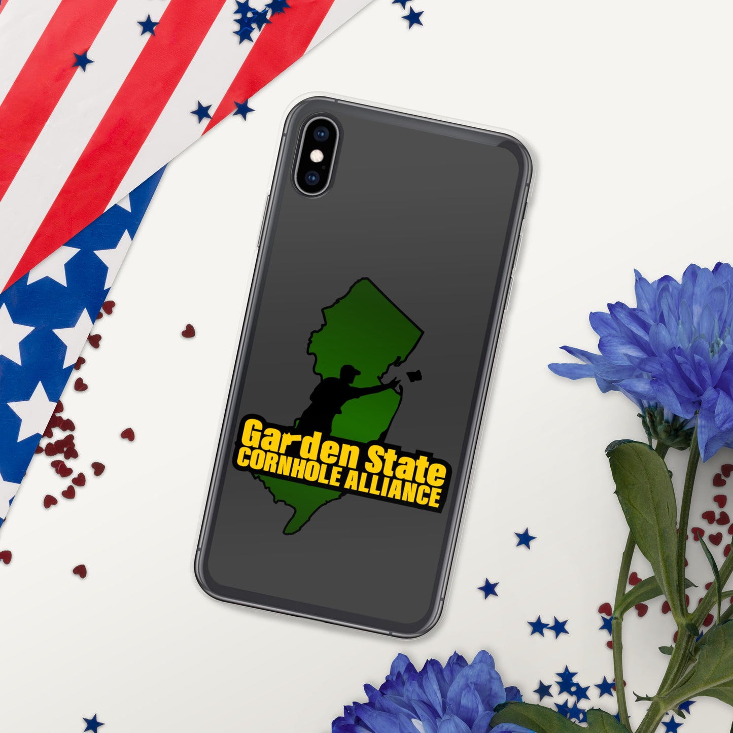 Garden State Cornhole Alliance iPhone Case