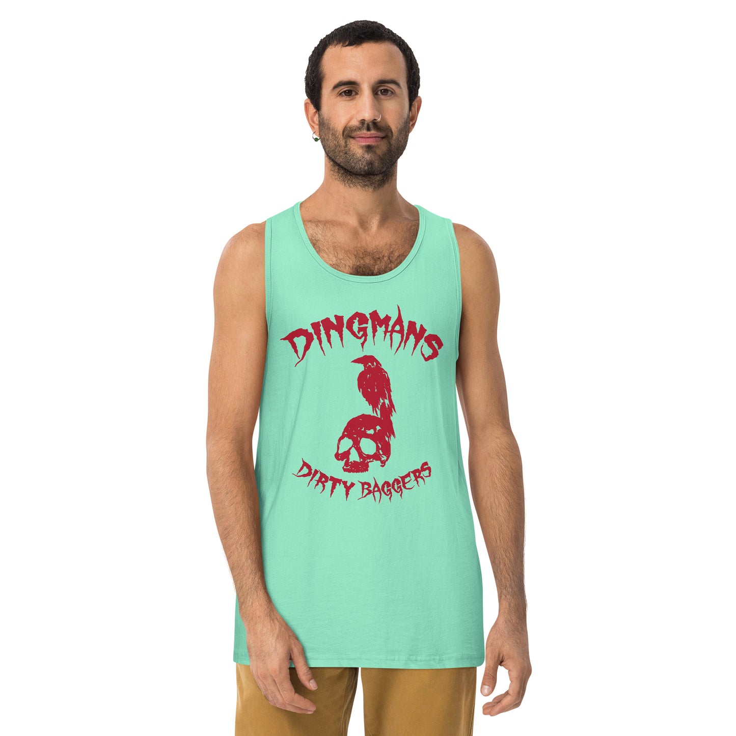 Dingmans Dirty Baggers Men’s premium tank top
