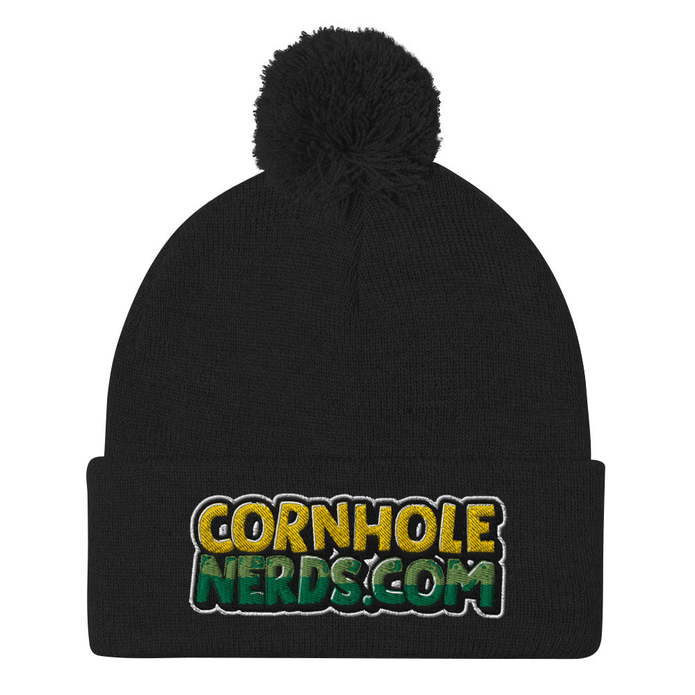 Cornhole Nerds Pom-Pom Beanie