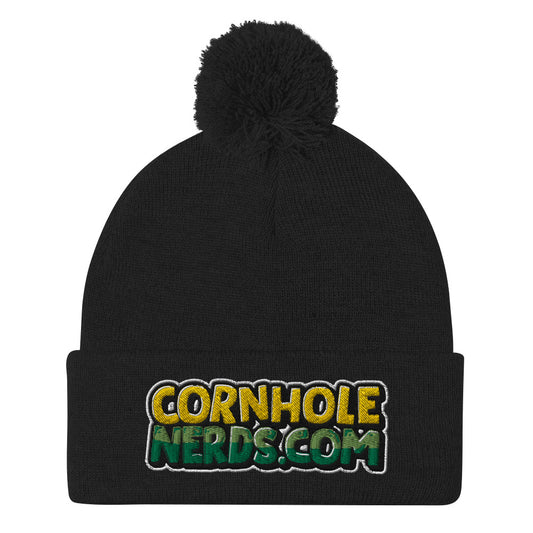 Cornhole Nerds Pom-Pom Beanie