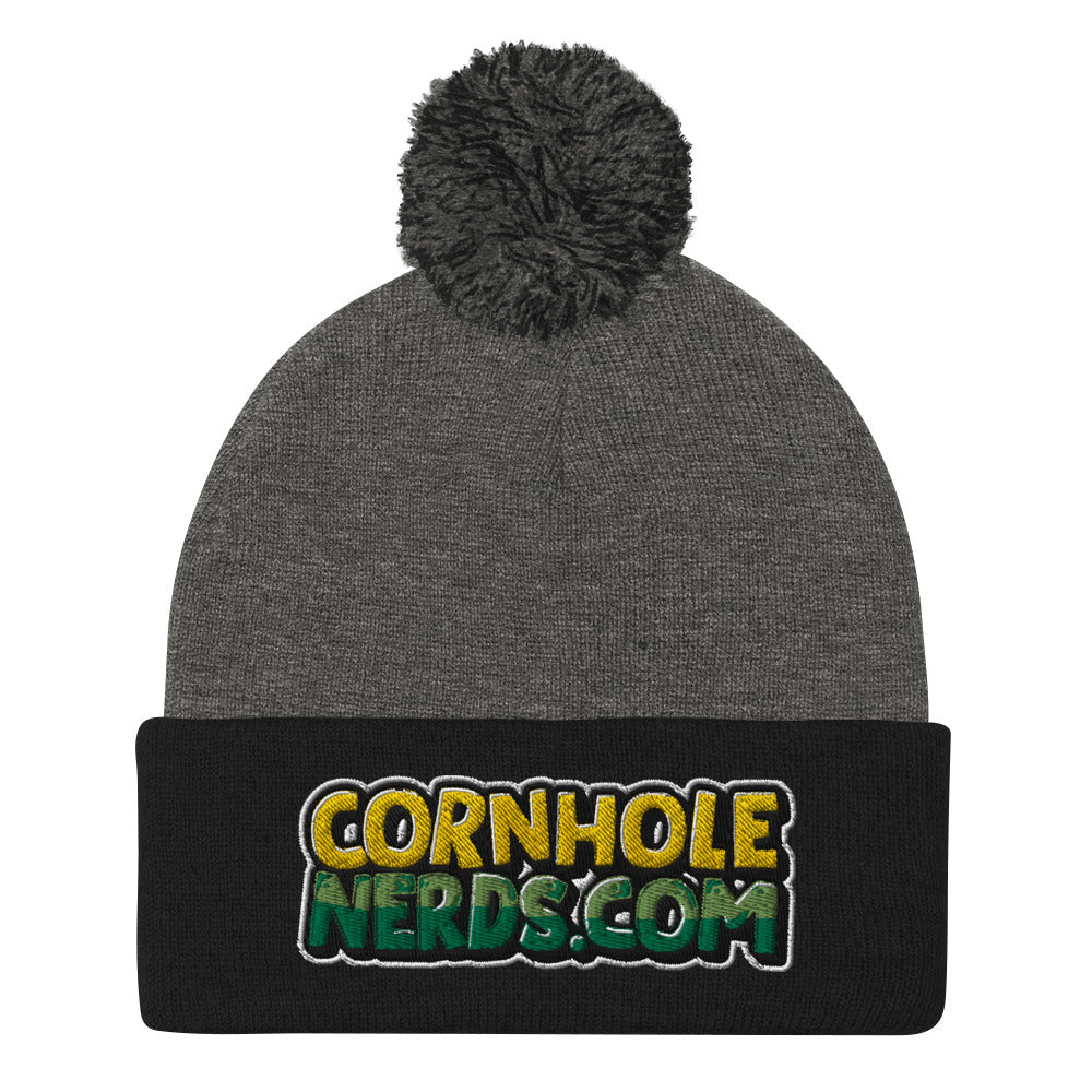 Cornhole Nerds Pom-Pom Beanie