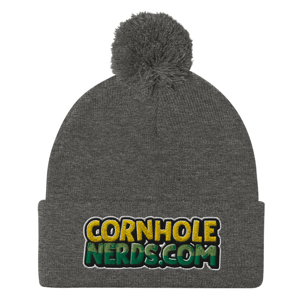 Cornhole Nerds Pom-Pom Beanie
