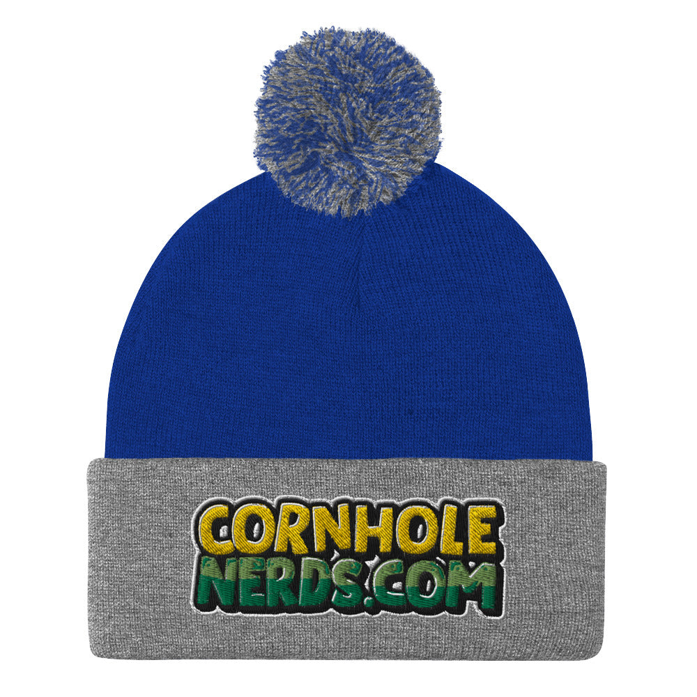 Cornhole Nerds Pom-Pom Beanie