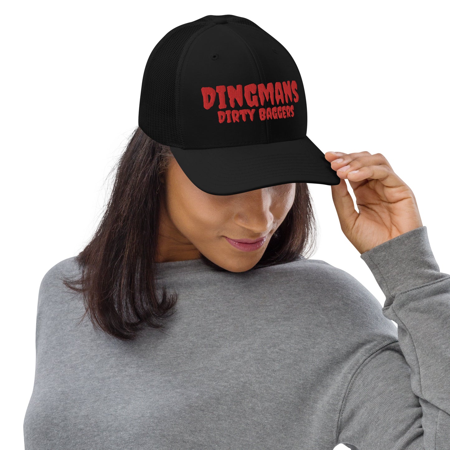 Dingmans Dirty Baggers Richardson 112 Snap back Trucker Cap