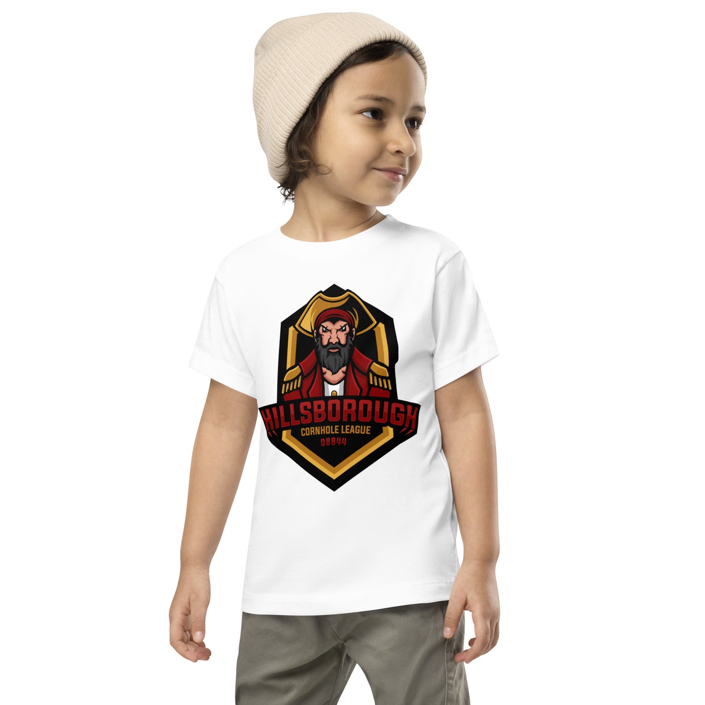 Hillsborough Cornhole Toddler Short Sleeve Tee