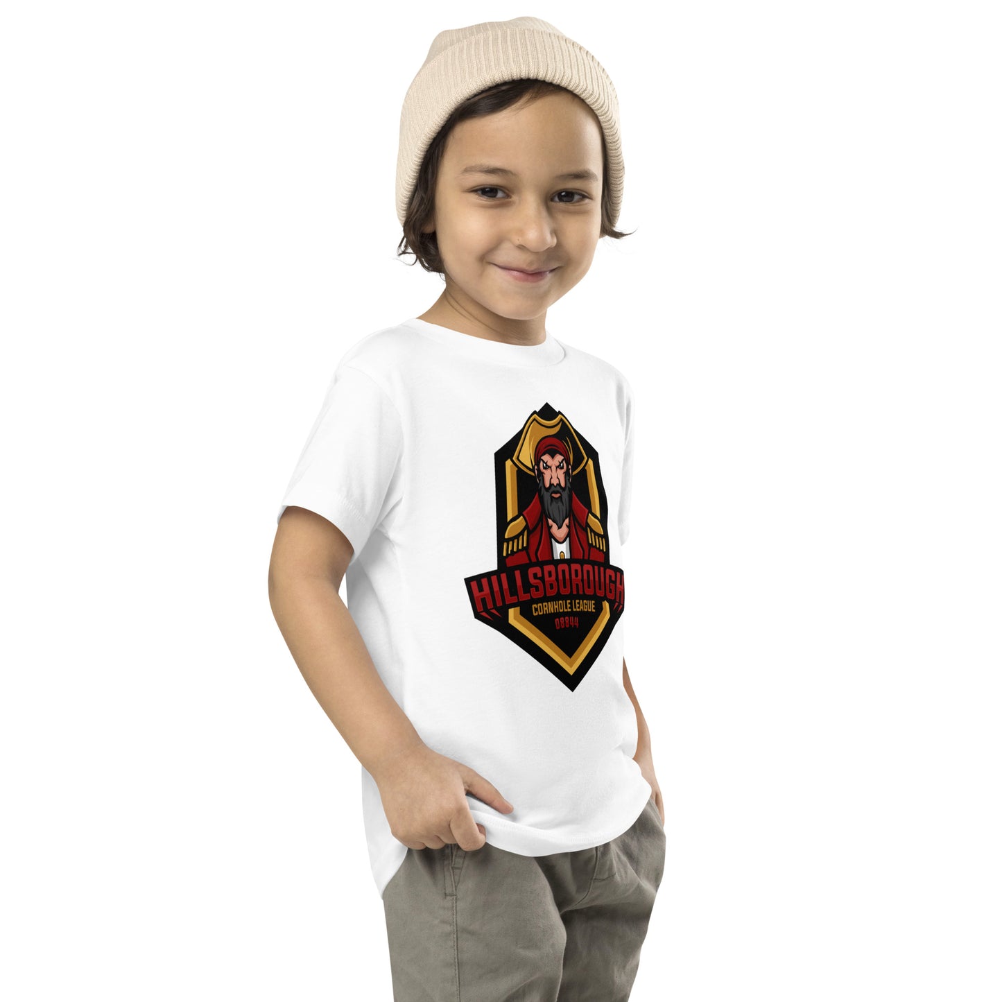 Hillsborough Cornhole Toddler Short Sleeve Tee