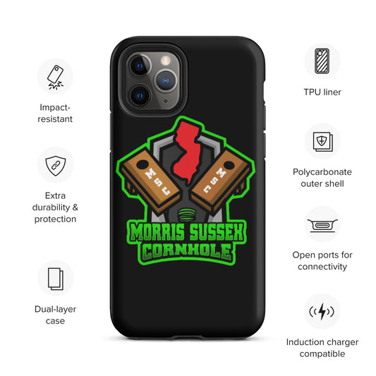 Morris Sussex Cornhole Tough iPhone case
