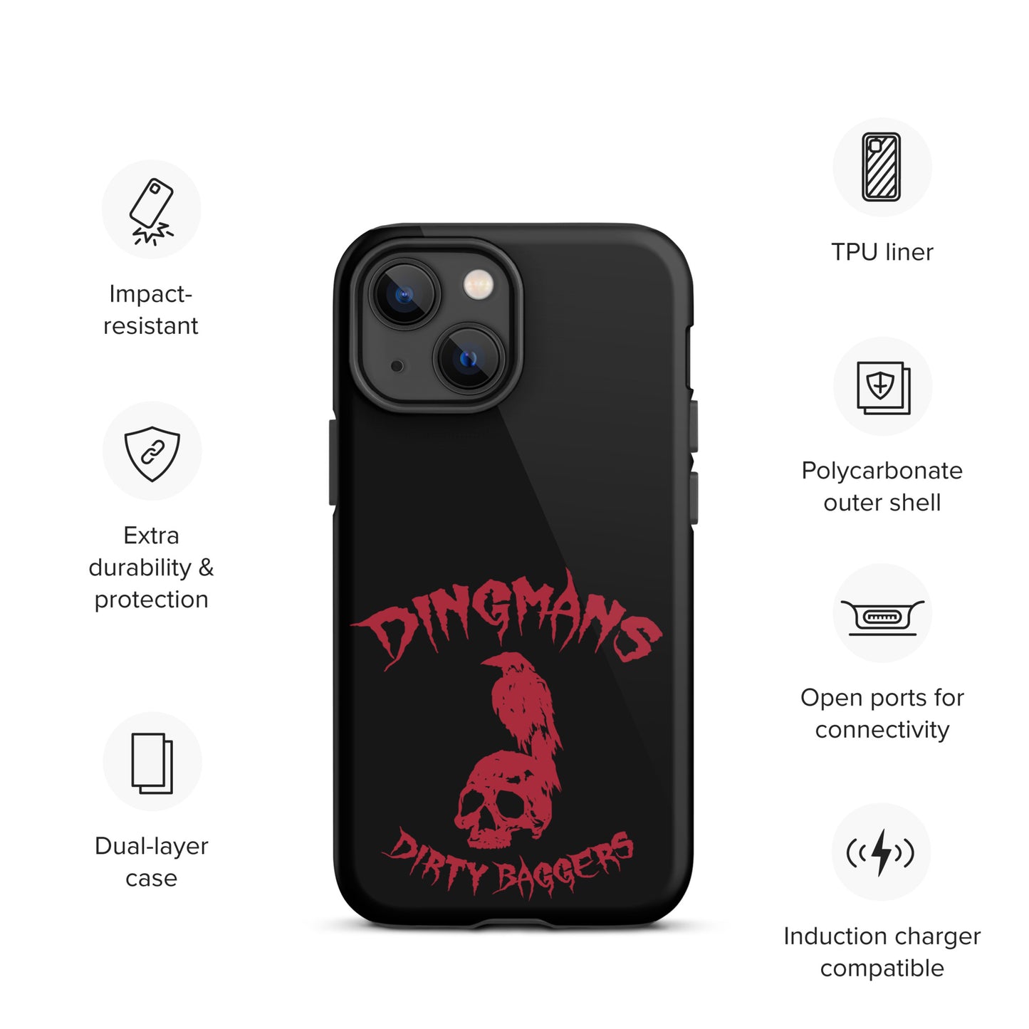 Dingmans Dirty Baggers Tough Case for iPhone®