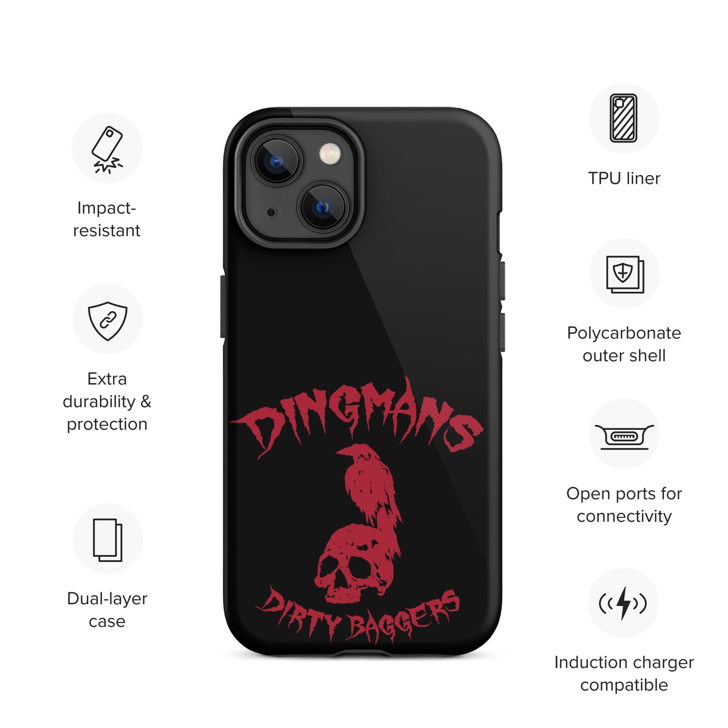 Dingmans Dirty Baggers Tough Case for iPhone®