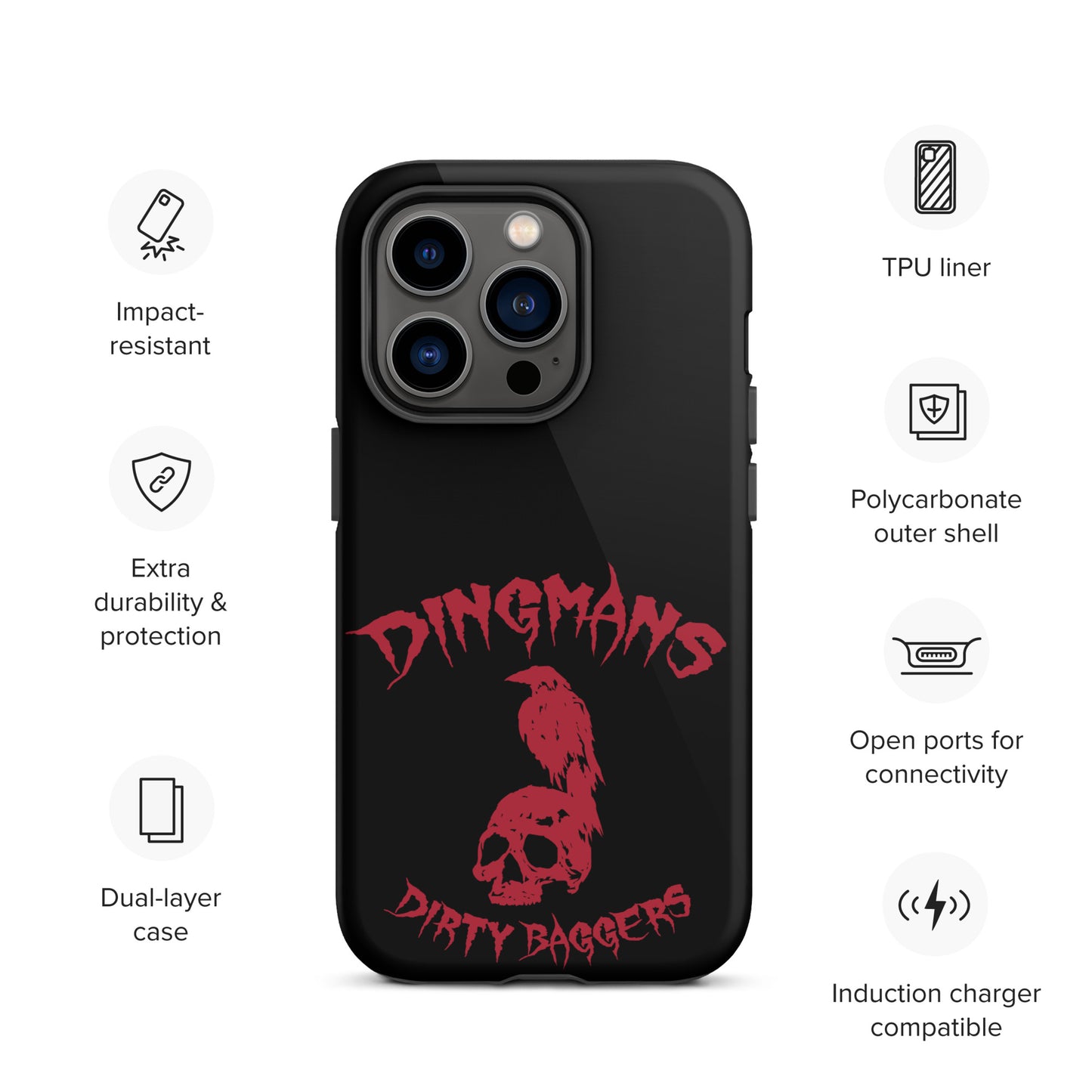 Dingmans Dirty Baggers Tough Case for iPhone®