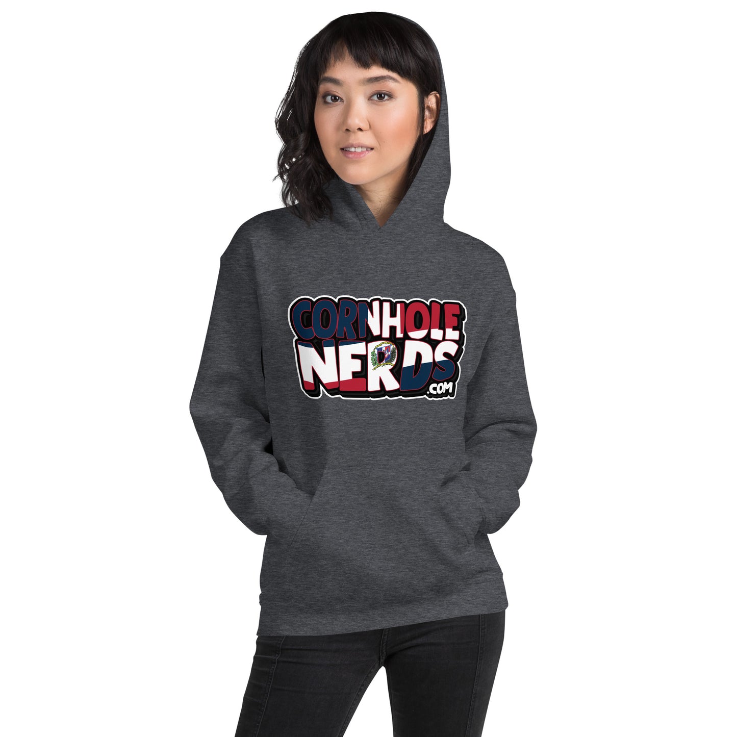 Dominican Republic Nerds Unisex Hoodie