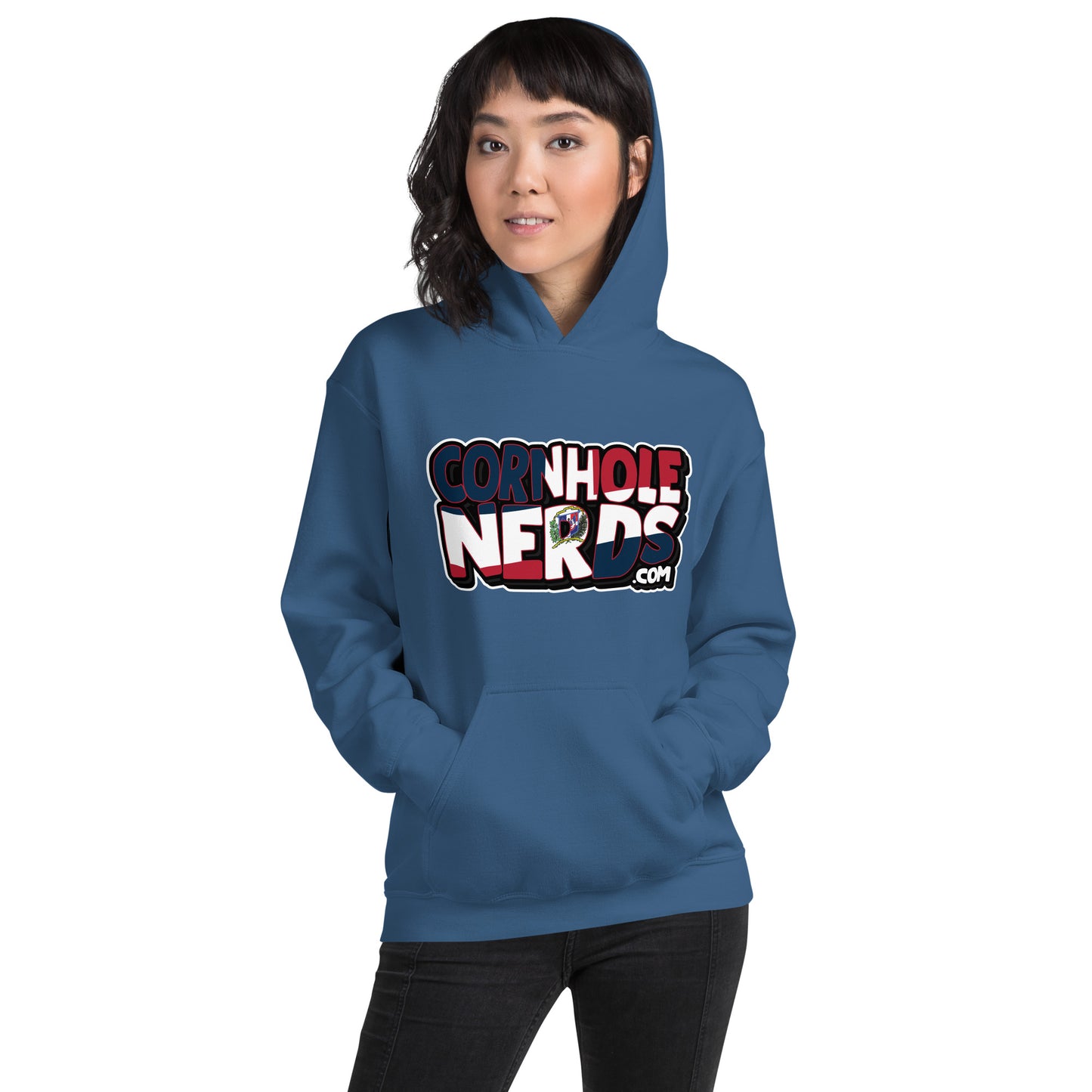 Dominican Republic Nerds Unisex Hoodie