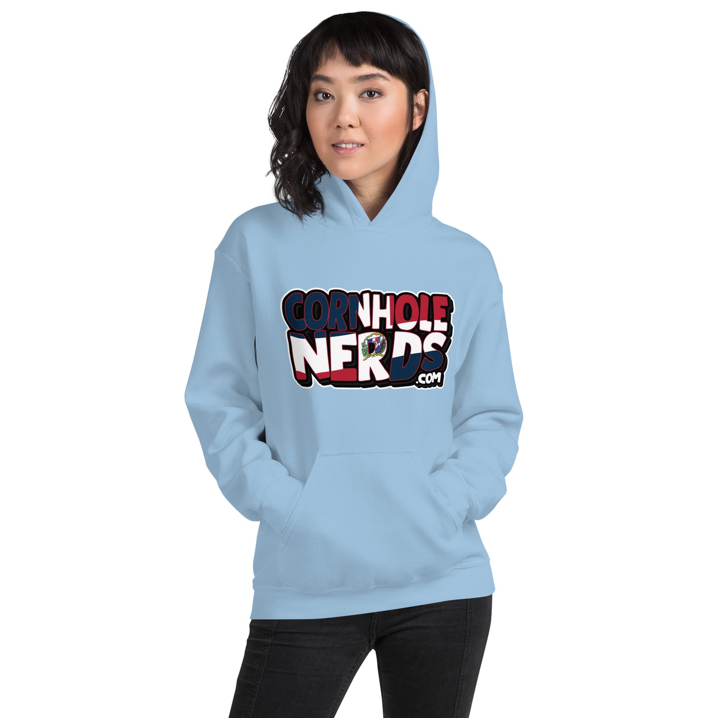 Dominican Republic Nerds Unisex Hoodie
