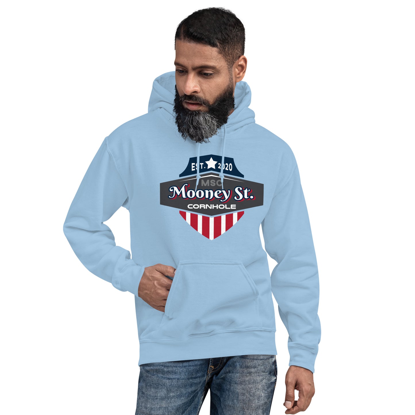 Mooney St. Cornhole Unisex Hoodie