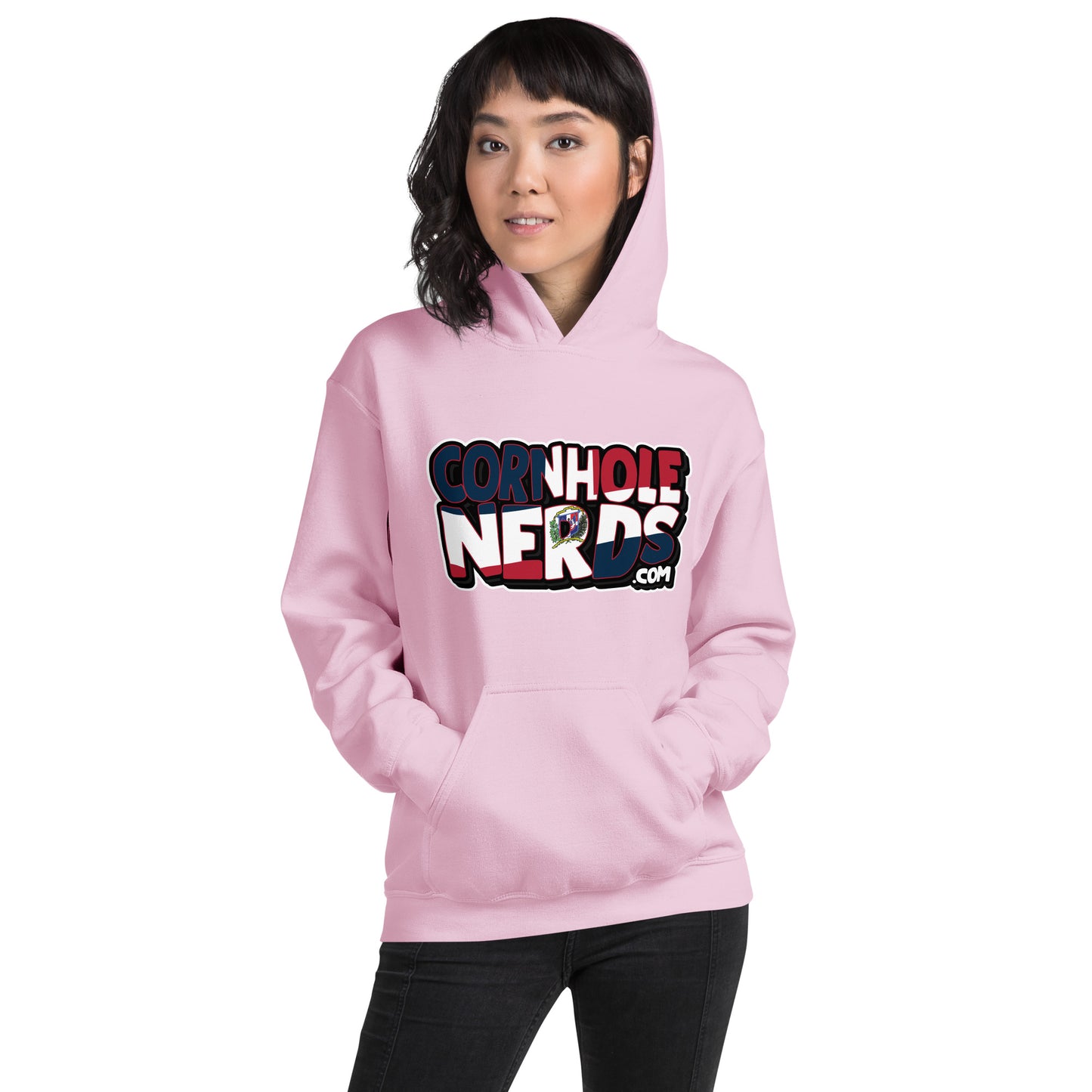 Dominican Republic Nerds Unisex Hoodie