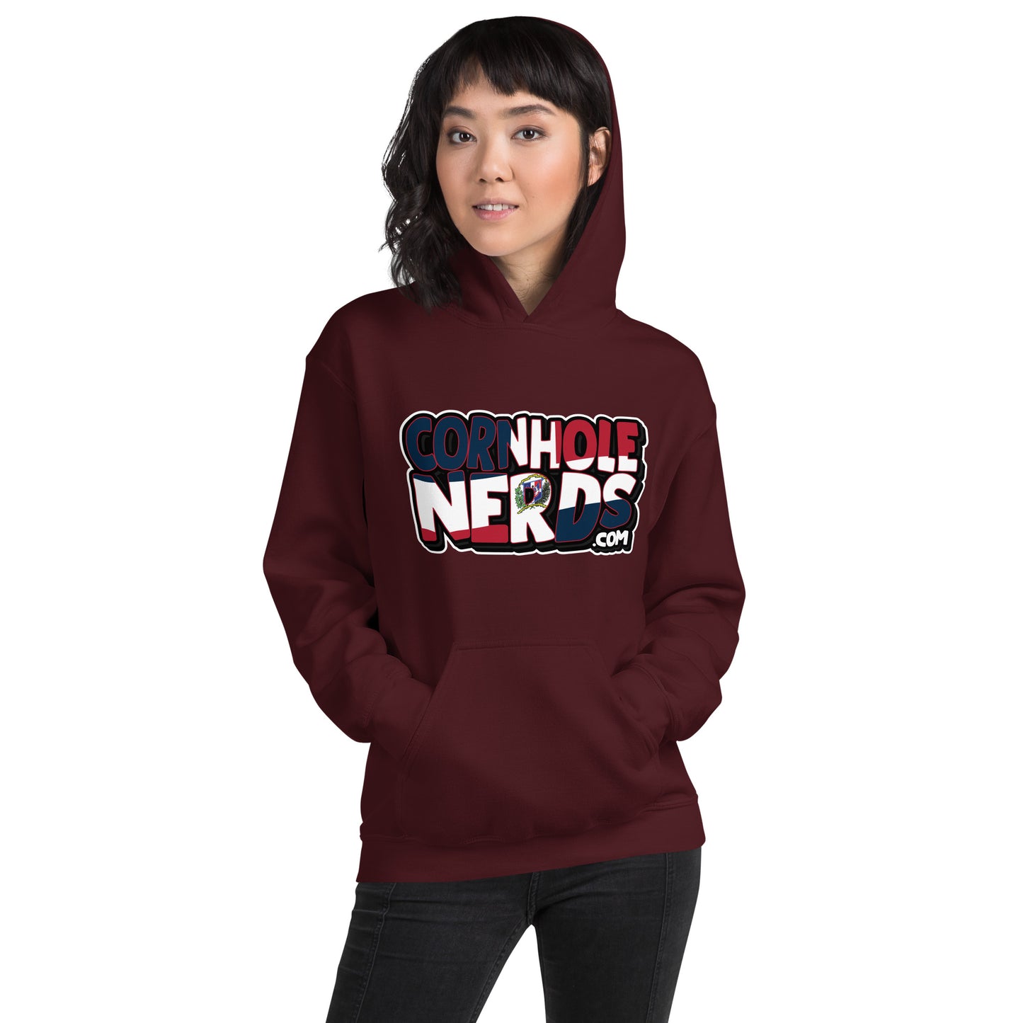 Dominican Republic Nerds Unisex Hoodie