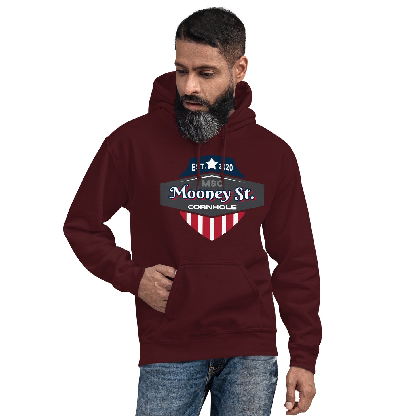 Mooney St. Cornhole Unisex Hoodie