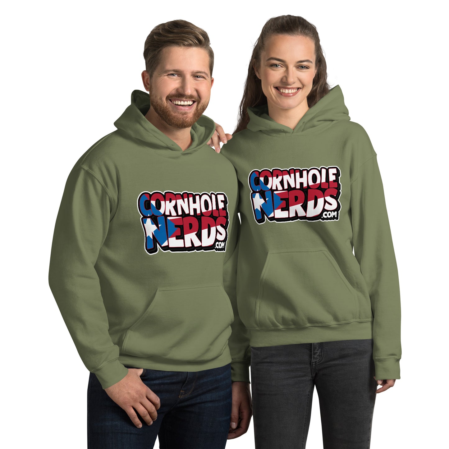 Puerto Rico Nerds Unisex Hoodie