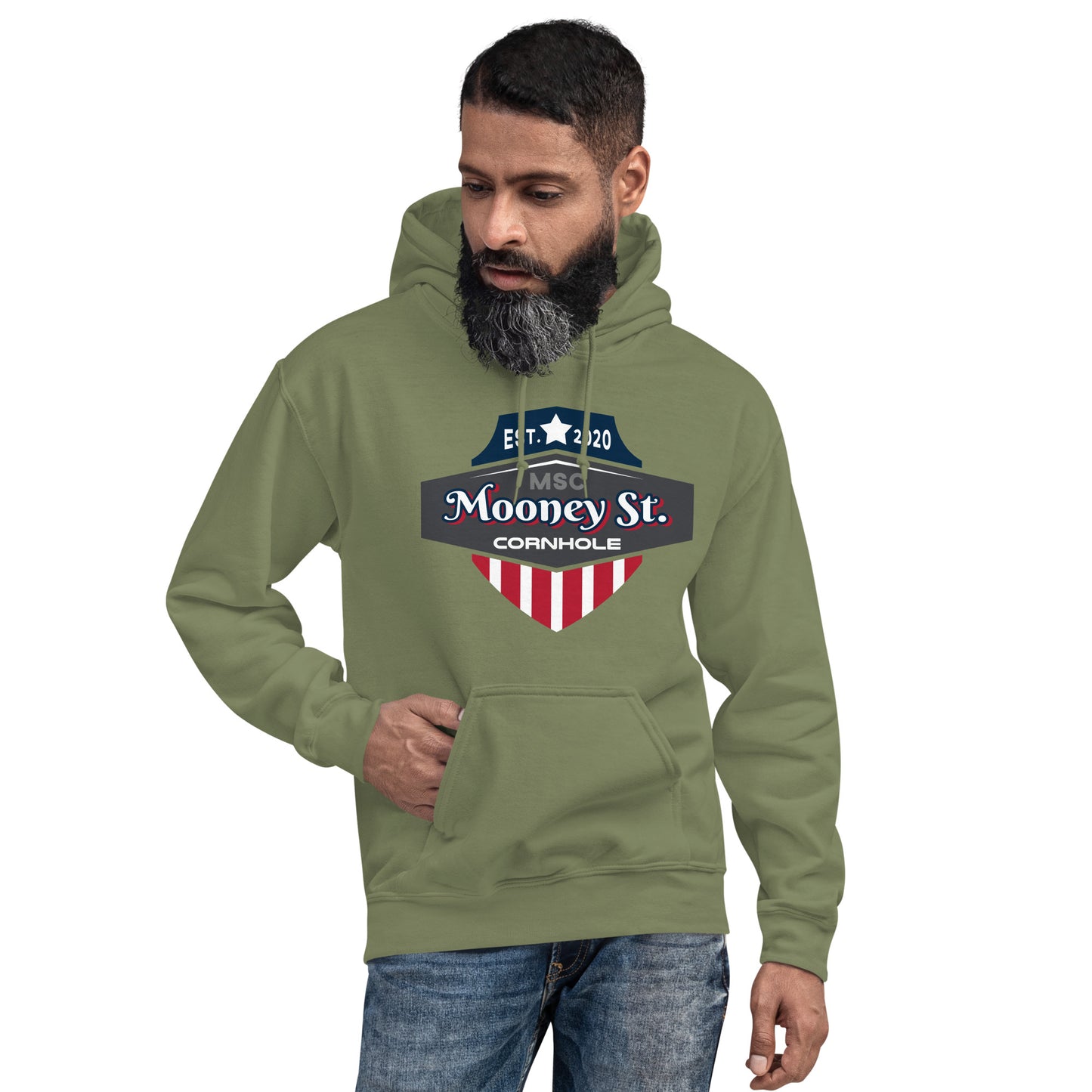 Mooney St. Cornhole Unisex Hoodie