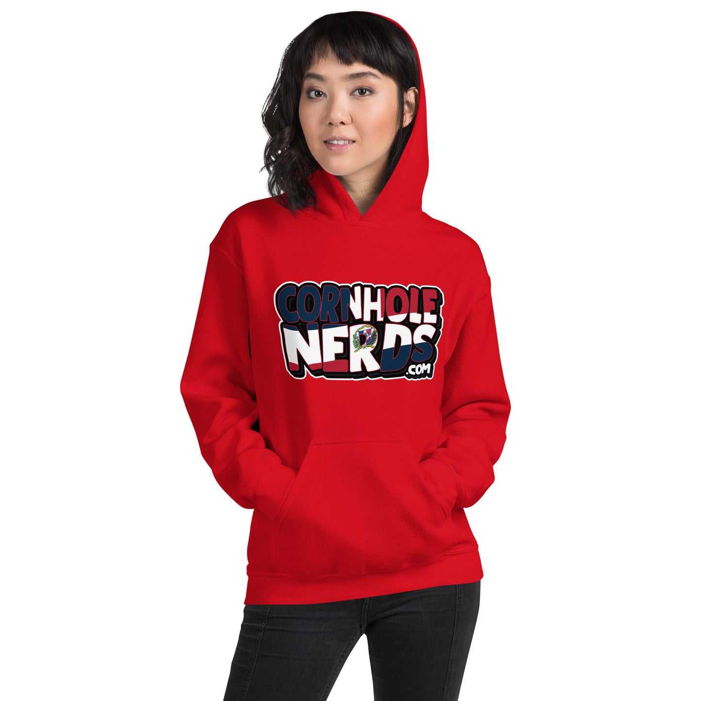 Dominican Republic Nerds Unisex Hoodie