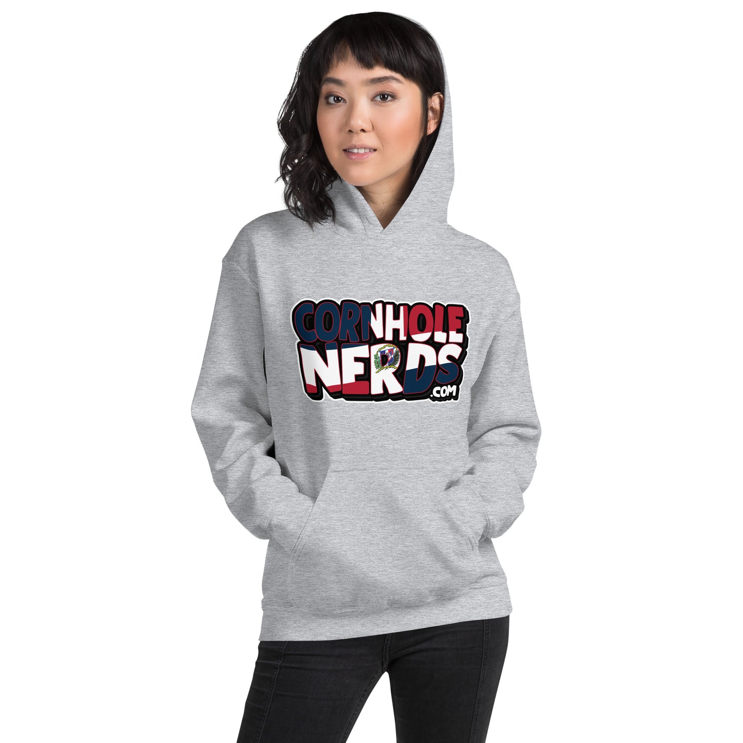 Dominican Republic Nerds Unisex Hoodie