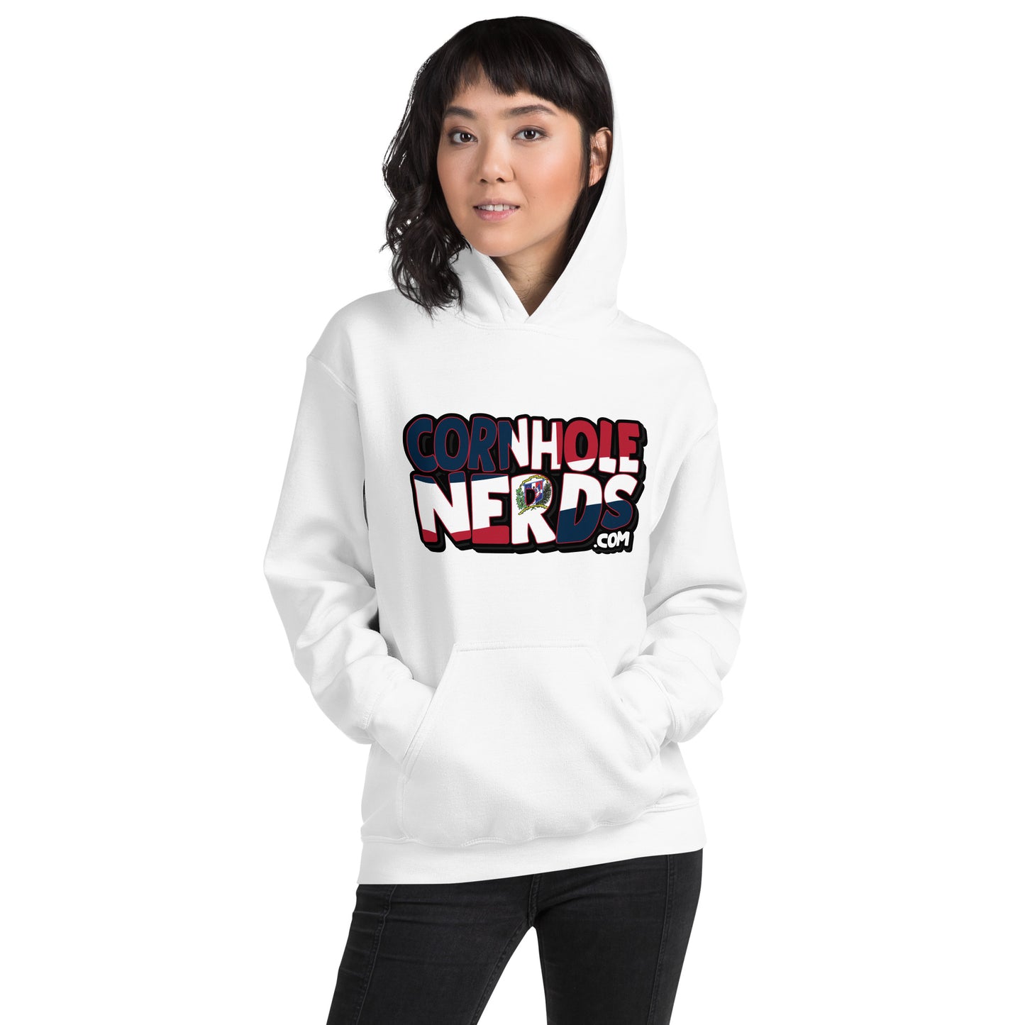 Dominican Republic Nerds Unisex Hoodie