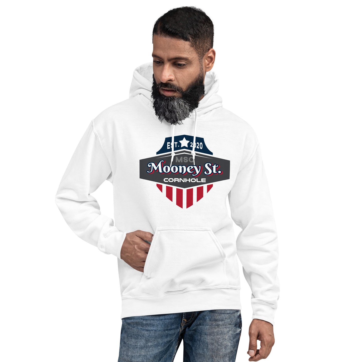 Mooney St. Cornhole Unisex Hoodie