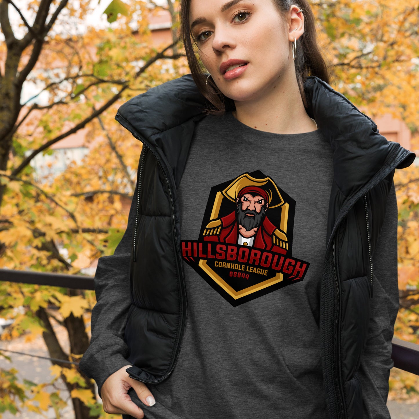 Hillsborough Cornhole Unisex Long Sleeve Tee