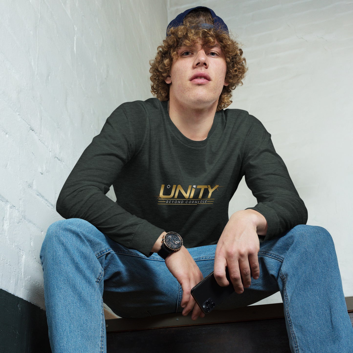 Unity Beyond Cornhole Unisex Long Sleeve Tee