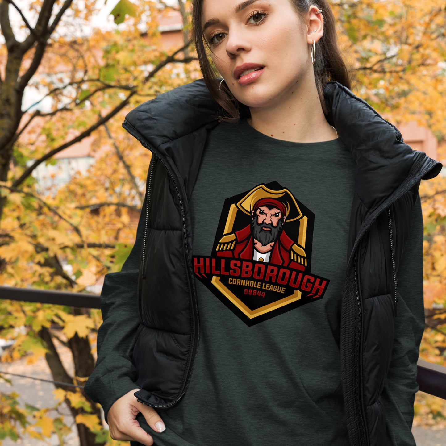Hillsborough Cornhole Unisex Long Sleeve Tee
