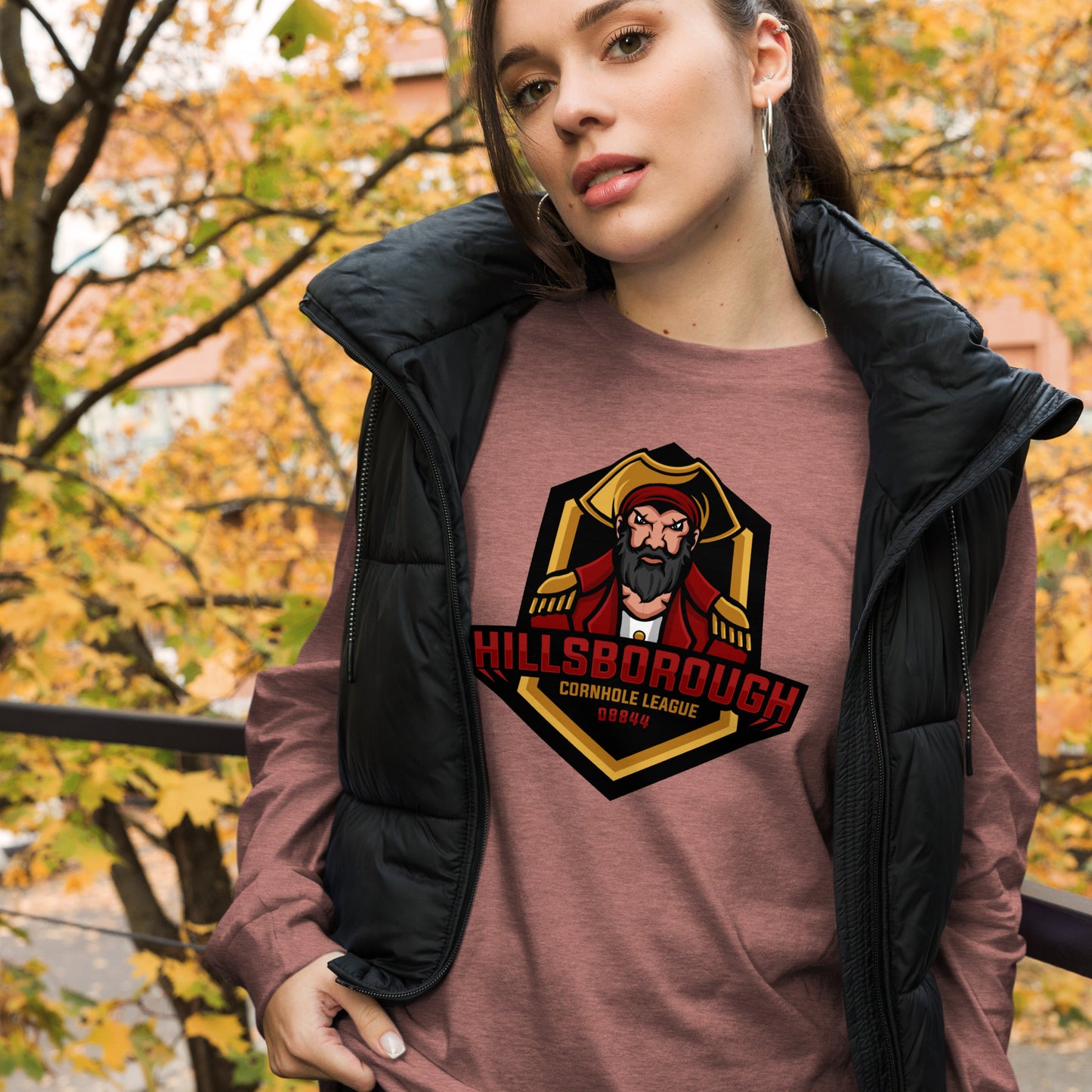 Hillsborough Cornhole Unisex Long Sleeve Tee