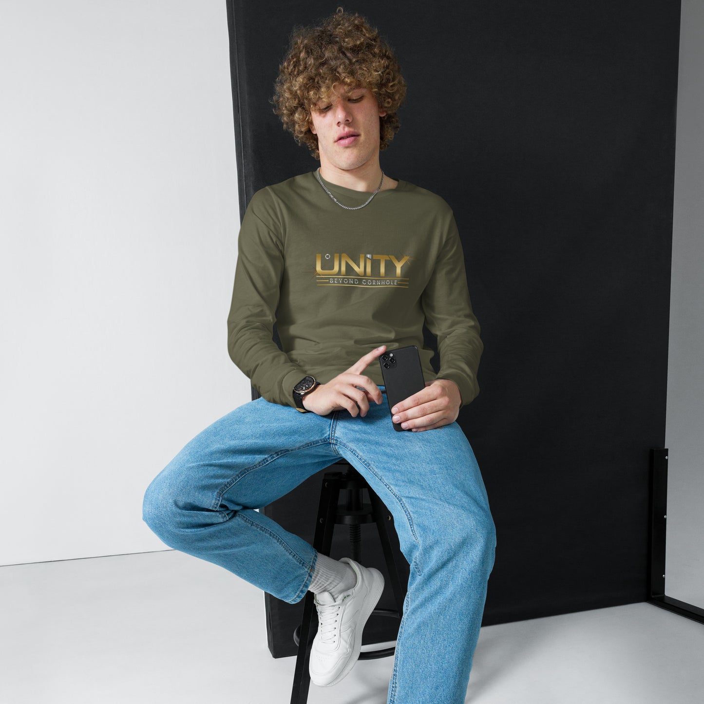 Unity Beyond Cornhole Unisex Long Sleeve Tee