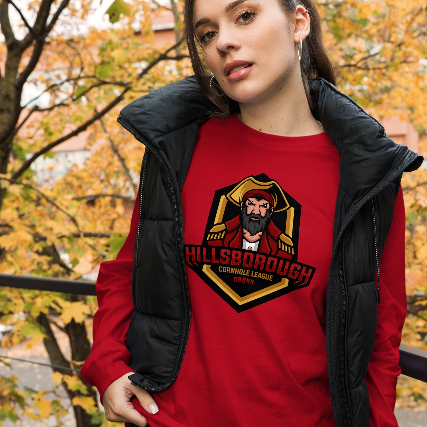 Hillsborough Cornhole Unisex Long Sleeve Tee