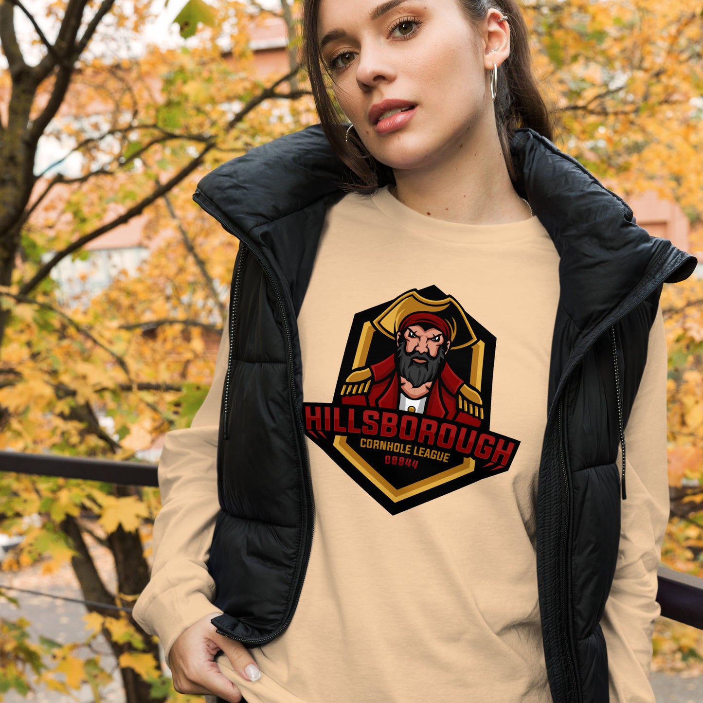 Hillsborough Cornhole Unisex Long Sleeve Tee