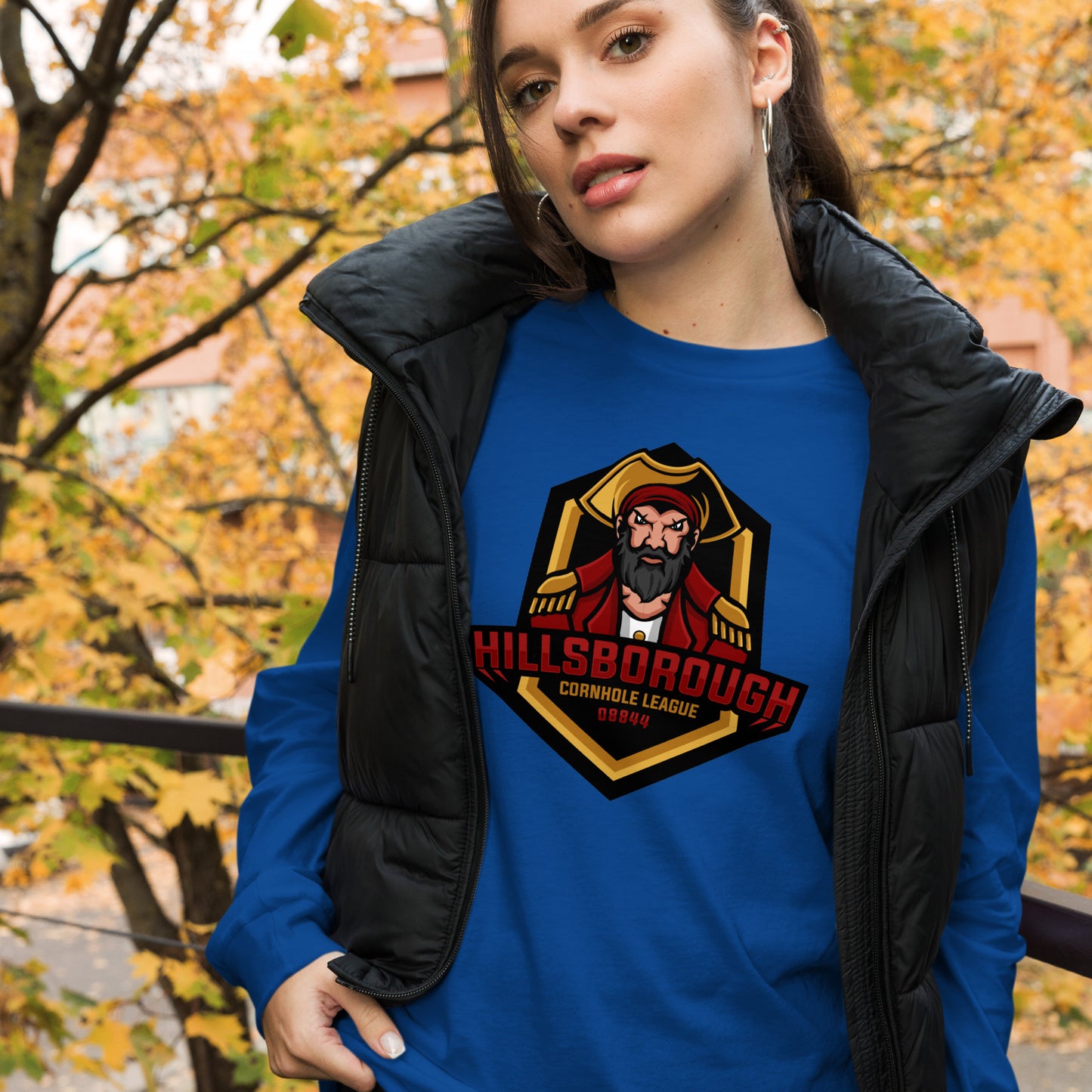 Hillsborough Cornhole Unisex Long Sleeve Tee