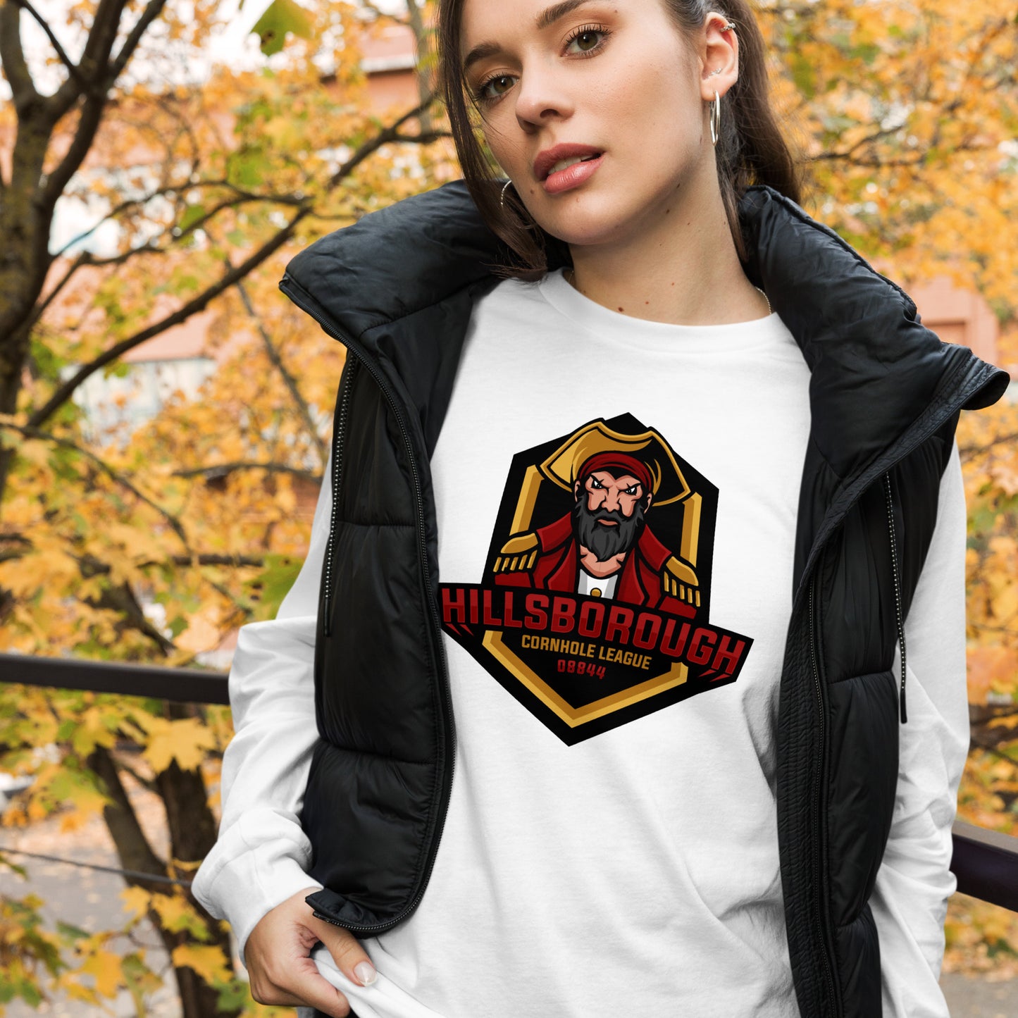 Hillsborough Cornhole Unisex Long Sleeve Tee