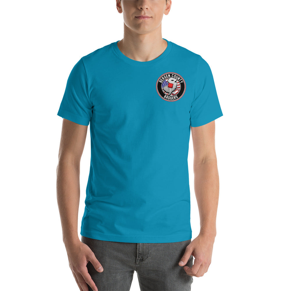 BCB eat sleep cornhole repeat Unisex T-Shirt