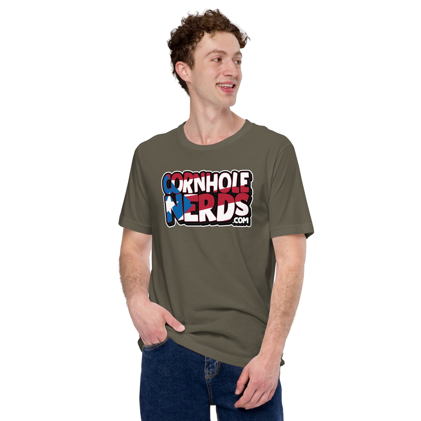 Puerto Rico Nerds Unisex t-shirt