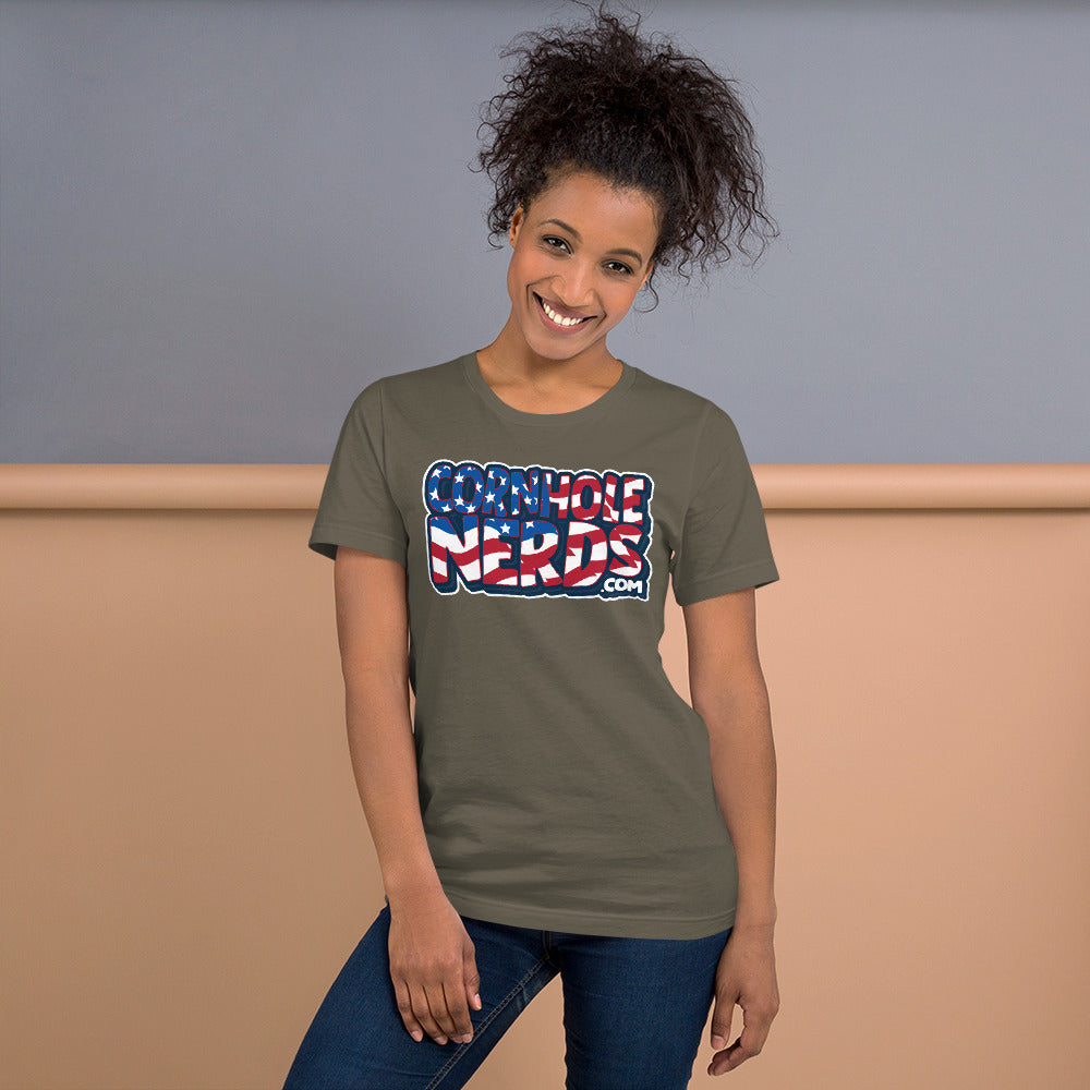 USA Nerds Unisex t-shirt