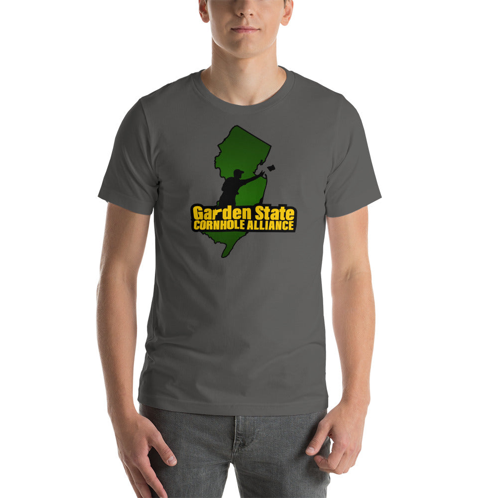 Garden State Cornhole Alliance Unisex t-shirt