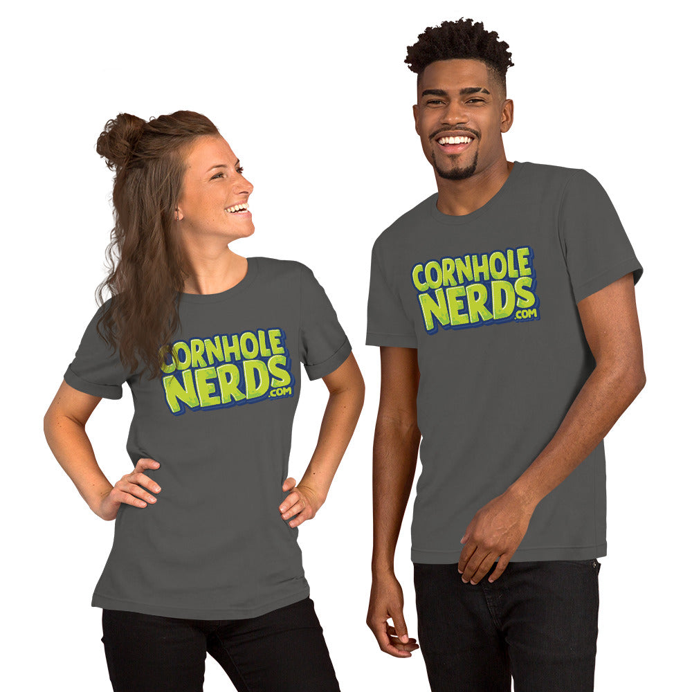 Pocono Cornhole Nerds Unisex t-shirt