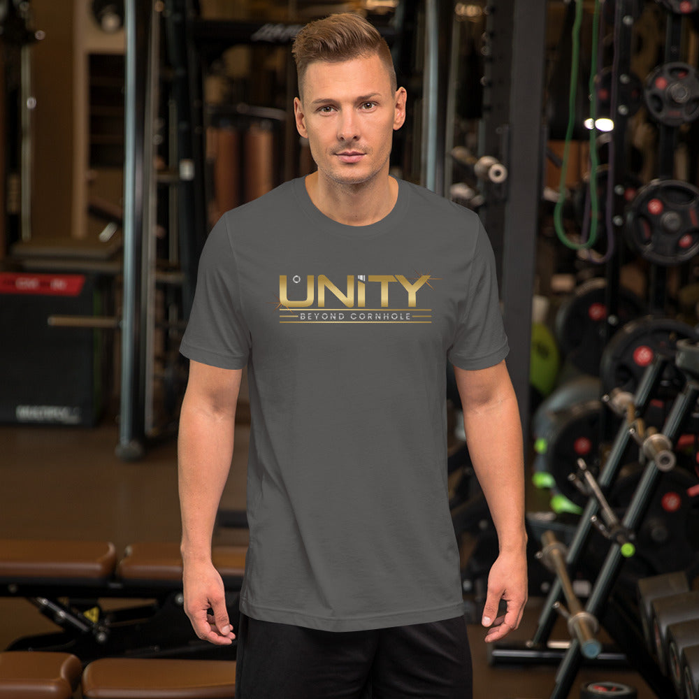 Unity Beyond Cornhole Unisex t-shirt