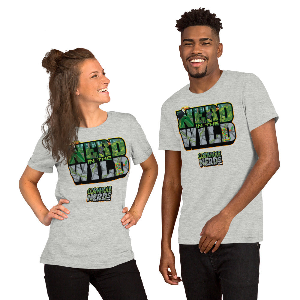 Nerd in the wild Unisex t-shirt