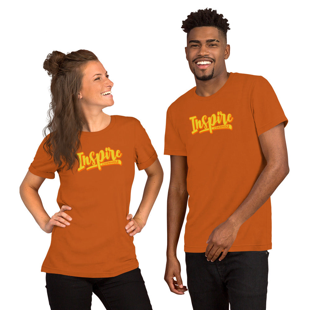 Inspire Cornhole Unisex t-shirt