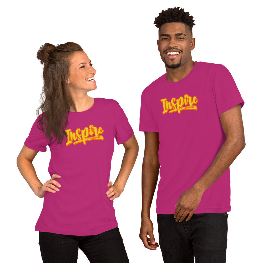 Inspire Cornhole Unisex t-shirt